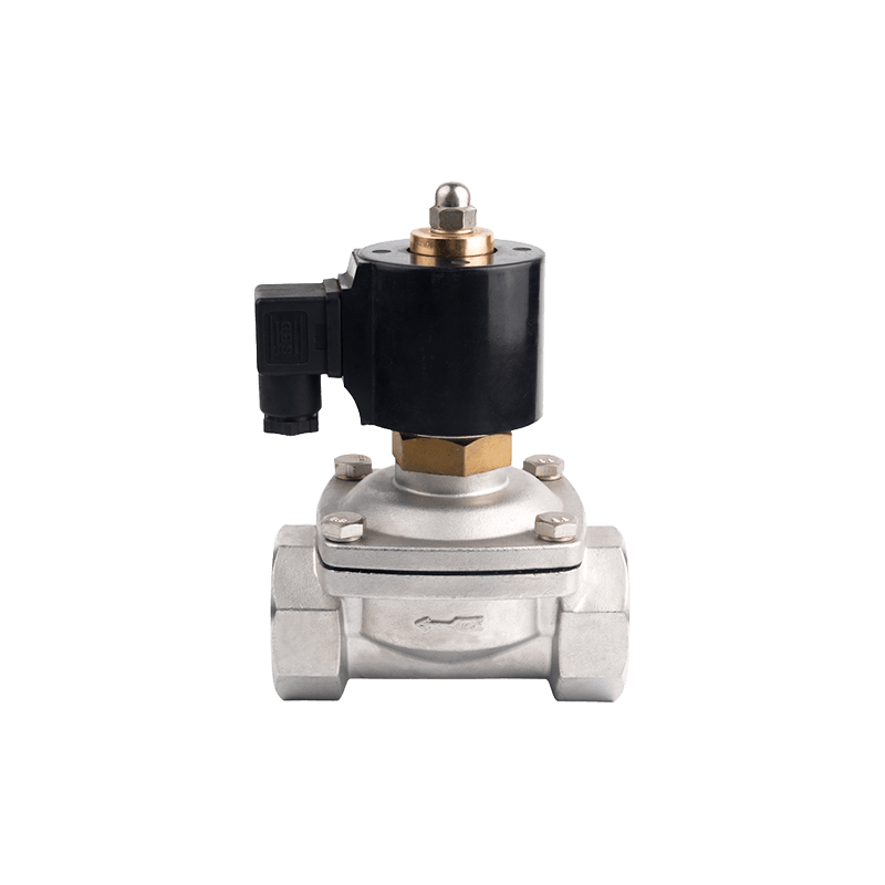 Válvula solenoide de acero inoxidable de alta presión