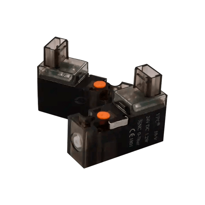 Válvula solenoide miniatura de DC12-24V 10 mm para máquinas de tejer