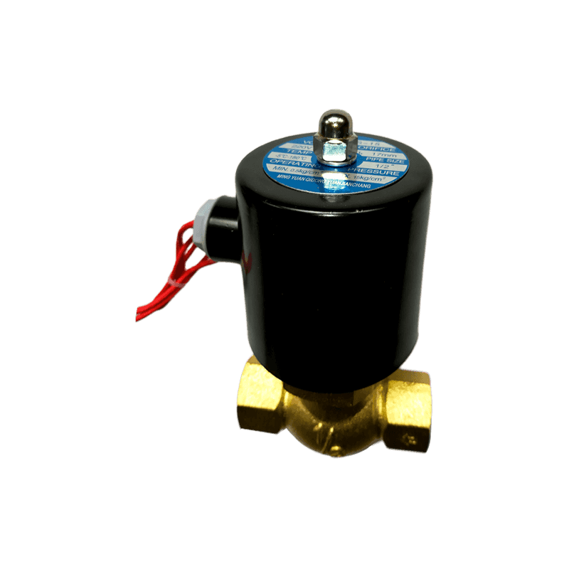 Válvula Solenoide de alta presión tipo guía de agua, 12V, 24V, 220V, 1/4 pulgadas, 3/8 pulgadas