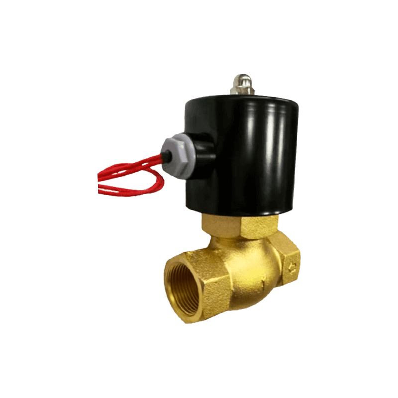 Válvula Solenoide de alta presión tipo guía de agua, 12V, 24V, 220V, 1/4 pulgadas, 3/8 pulgadas