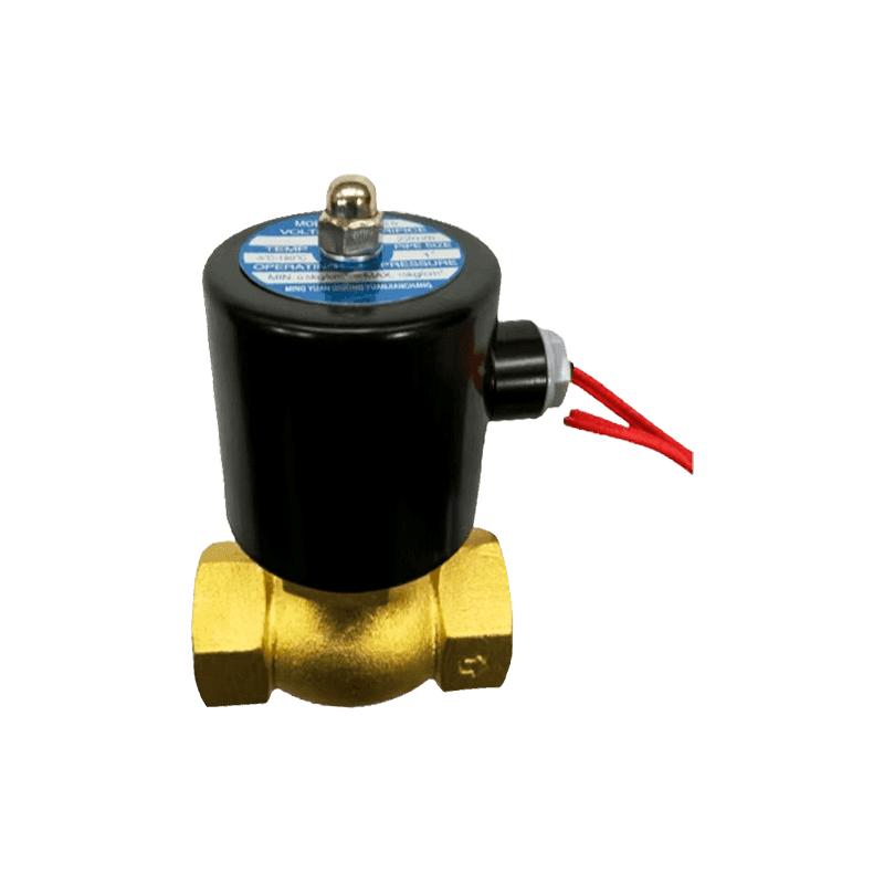 Válvula Solenoide de alta presión tipo guía de agua, 12V, 24V, 220V, 1/4 pulgadas, 3/8 pulgadas